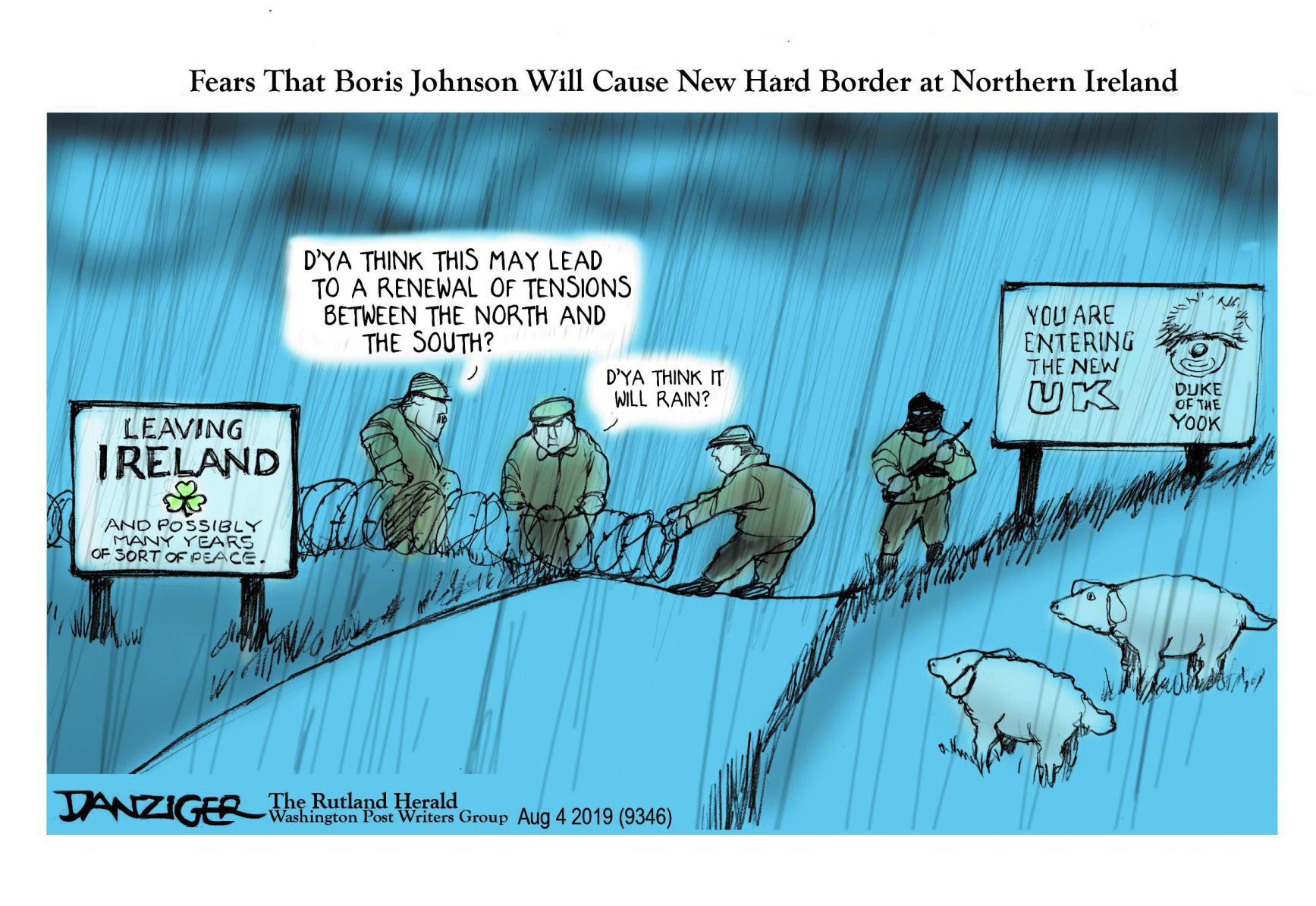 Jeff Danziger cartoon